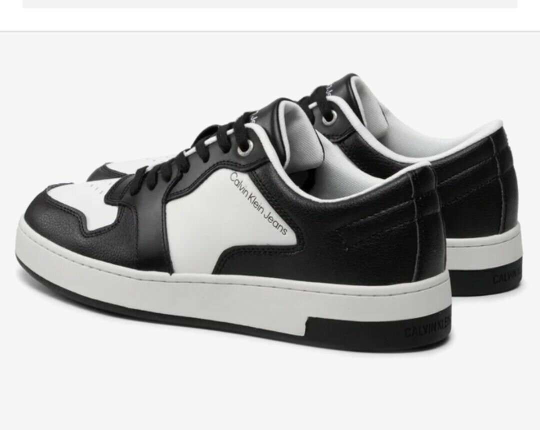 Basket Calvin Klein Noir et Blanc