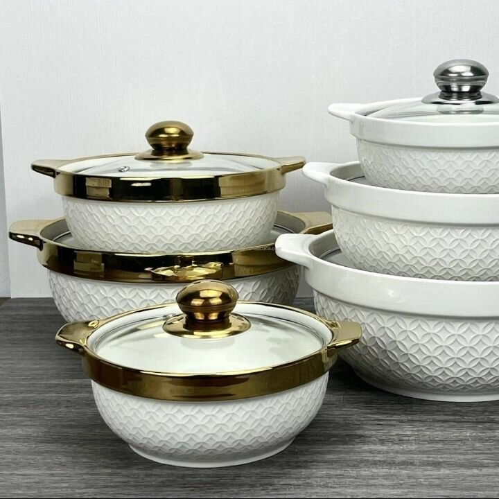 Ensemble de Pots en Céramique