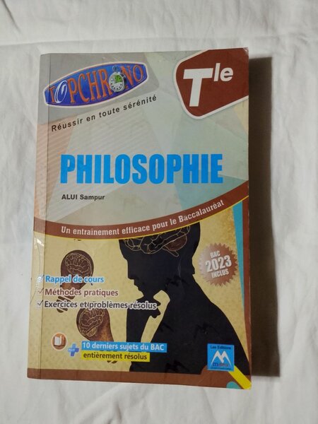 Philosophie Terminale - BAC 2023