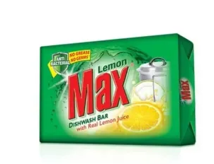 Lemoon Max Bar Dishwasher Detergent | 175g for Sparkling Clean Dishes | Dishwasher Soap Bar