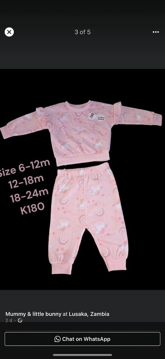 Asorted baby girs wear .