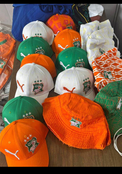 Casquettes Équipe Côte d'Ivoire