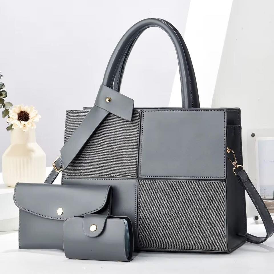 Sac à main élégant 3 pièces