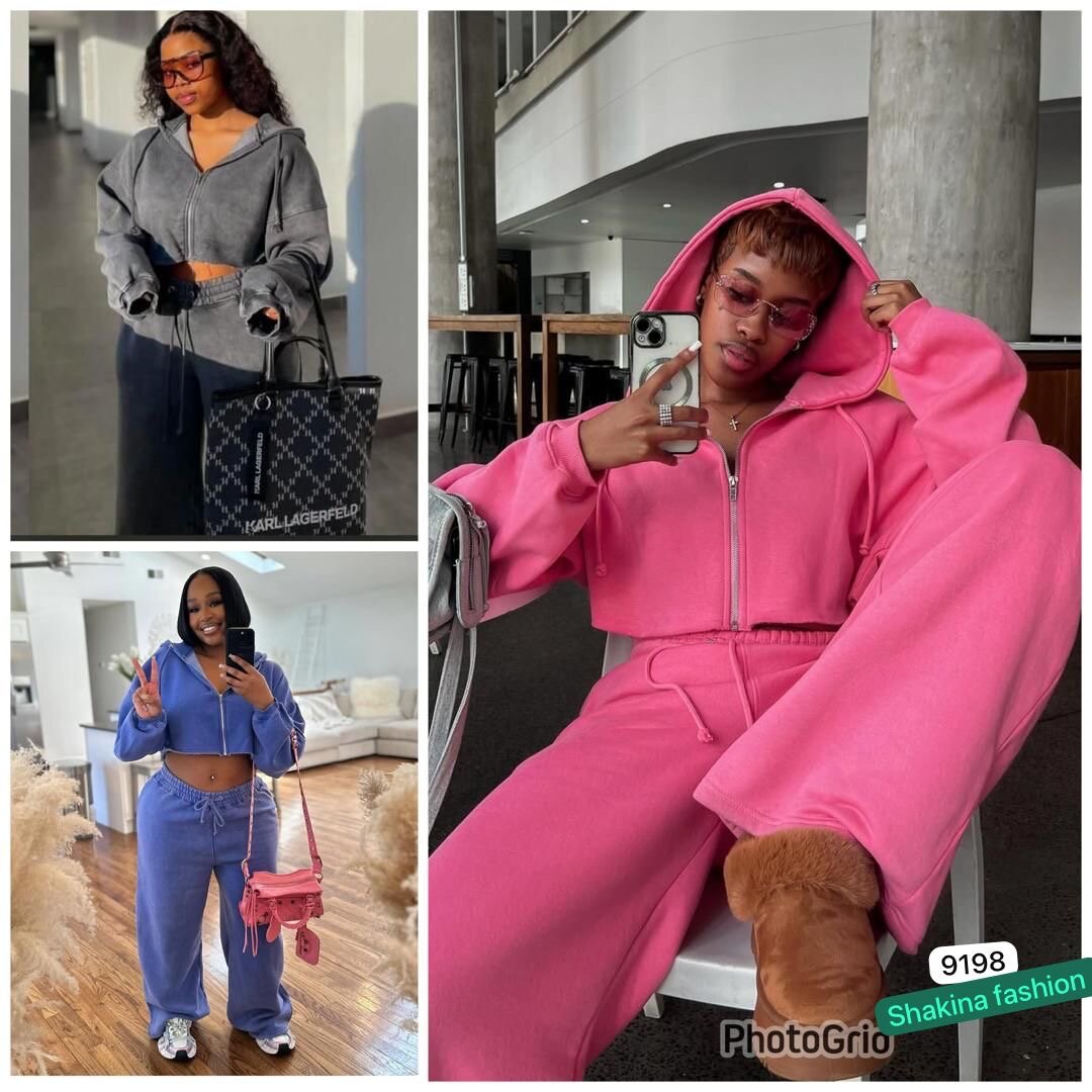 Complet jogging bas évasée