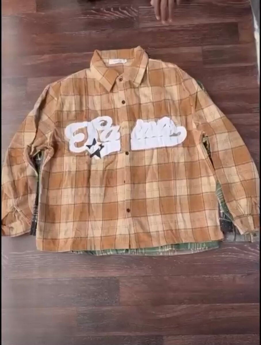 Chemise à carreaux décontractée