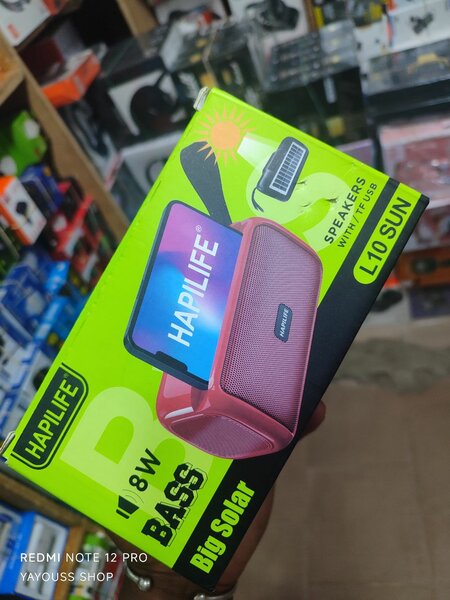 Enceinte Solaire HAPILIFE 8W