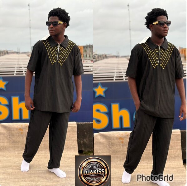 Costume africain élégant