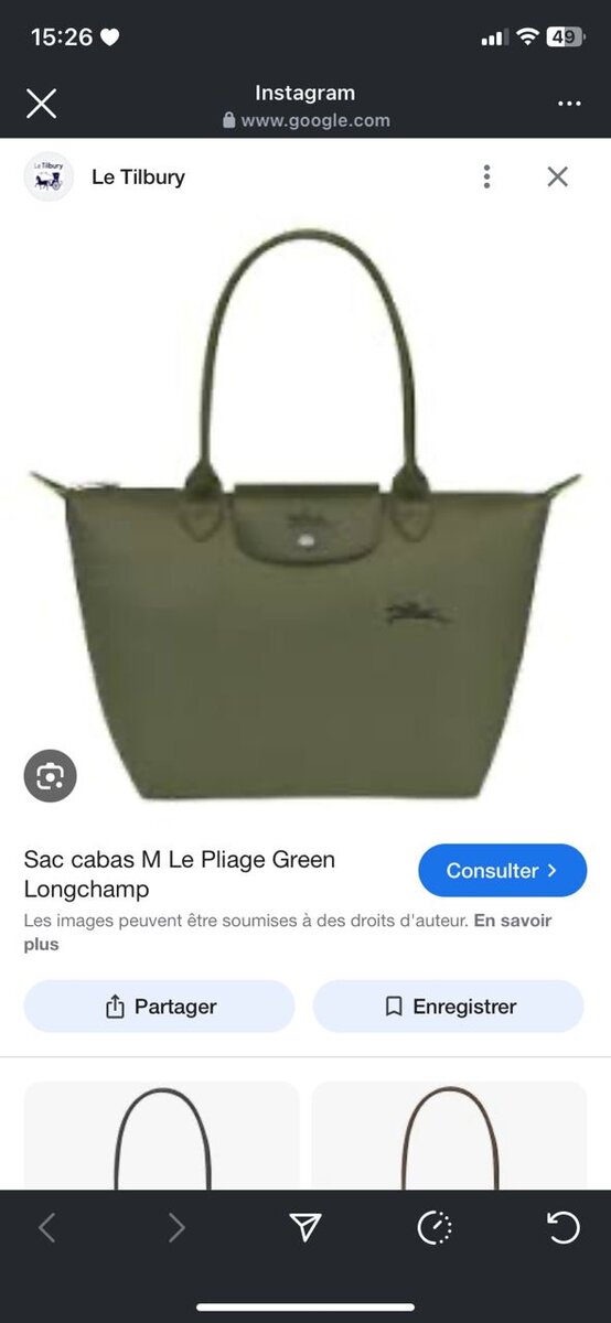 Sac Longchamp femme