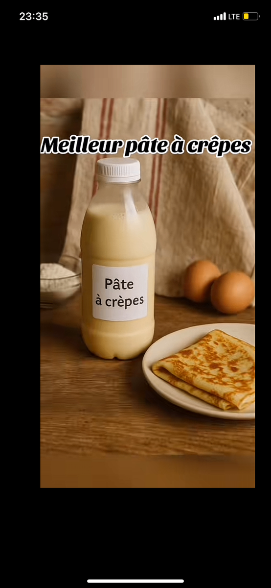 Pâte à crêpes