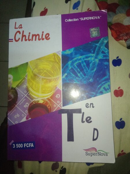 Lot de livres de sciences pour lycée