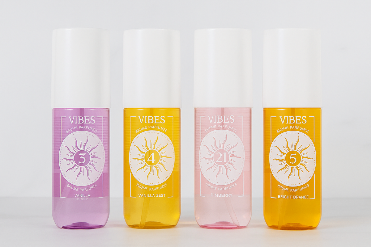 Parfum VIBES aux Senteurs Variées