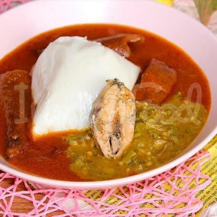 Akassa Sauce Tomate et Gombo