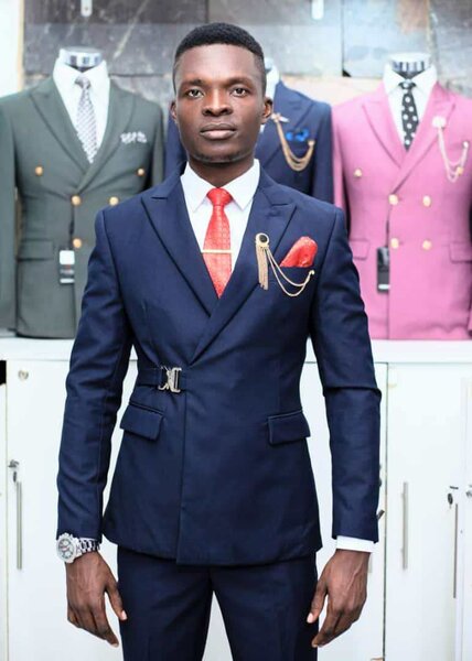 Navy blue 3 piece Suit