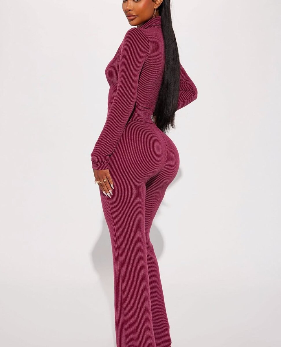 FASHIONNOVA RIBBED SET AVAILABLE IN UK8-16.