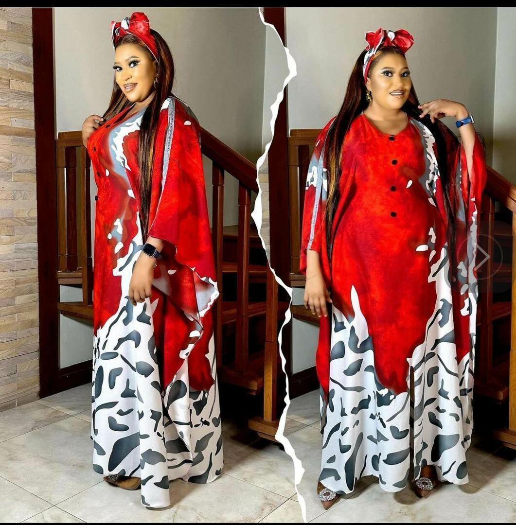 Robe maxi bohème colorée