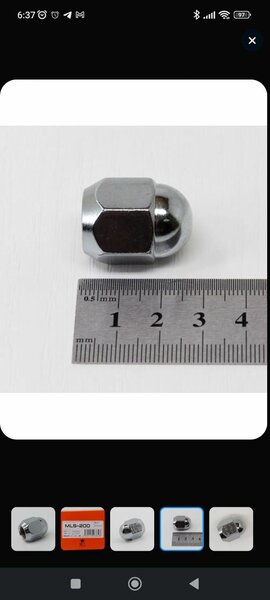 Гайки колеса новые