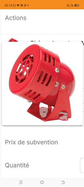 Projecteur LED rouge puissant