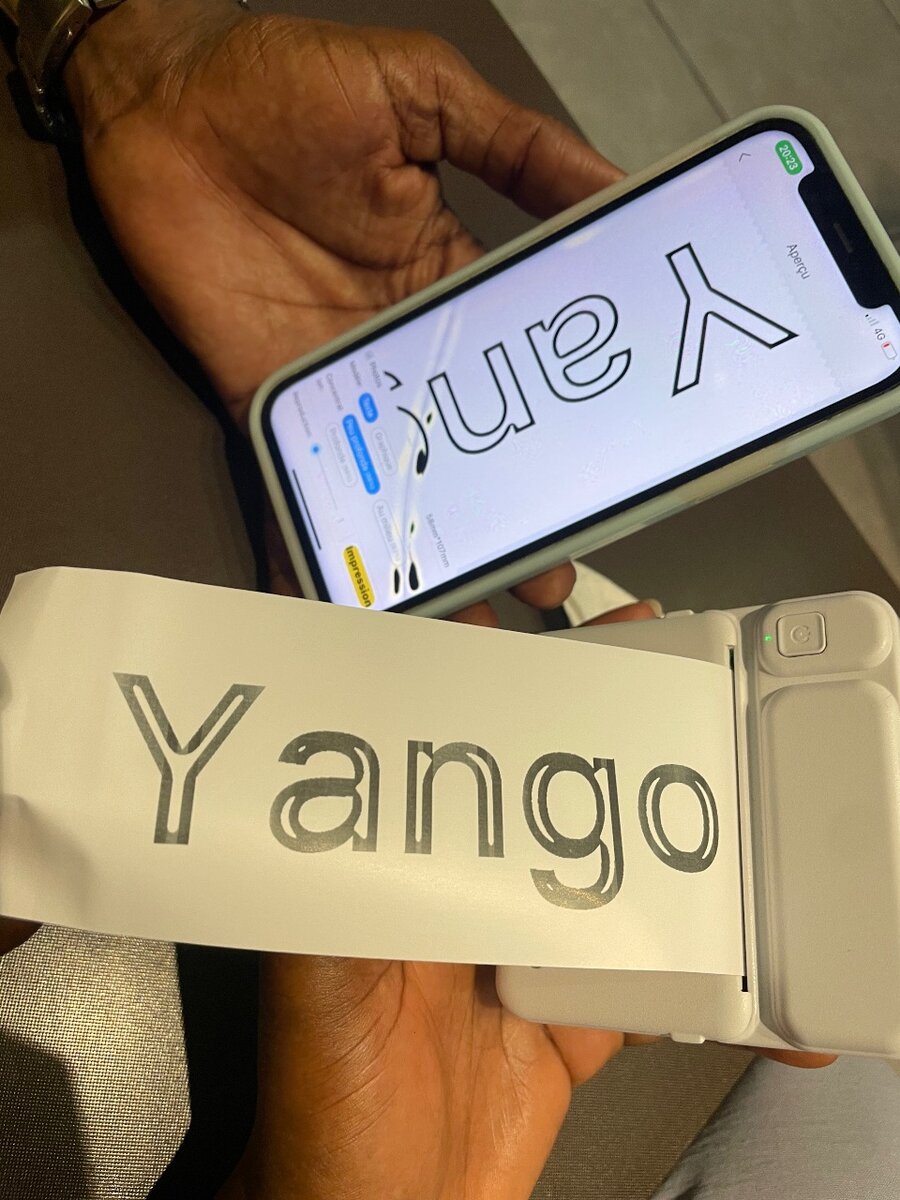 Mini imprimante portable