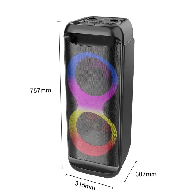 Enceinte LED Bluetooth Puissante