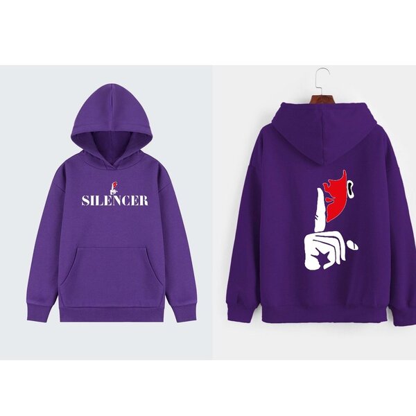 Pull oversize unisexe SILENCER