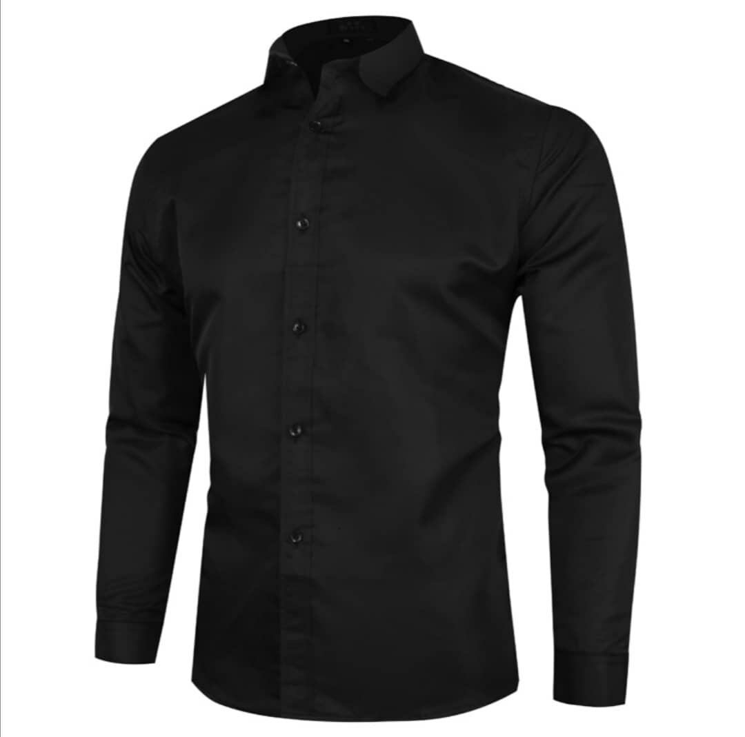 2 Pieces long-sleeved shirts - Black /White