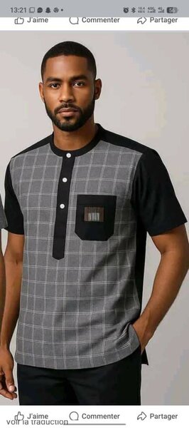 Chemise Dashiki moderne homme