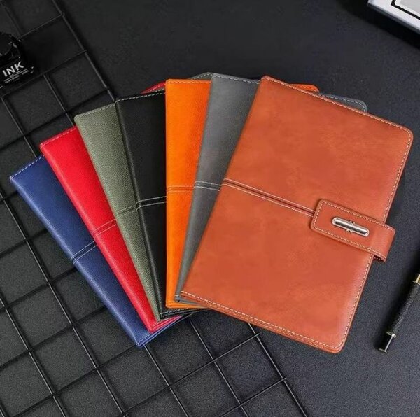 Carnet en cuir élégant