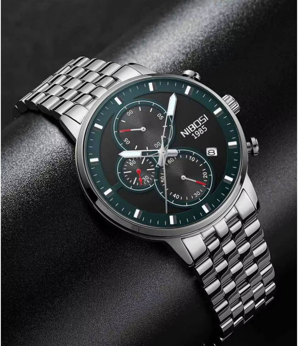 Montre chronographe Nibosi homme