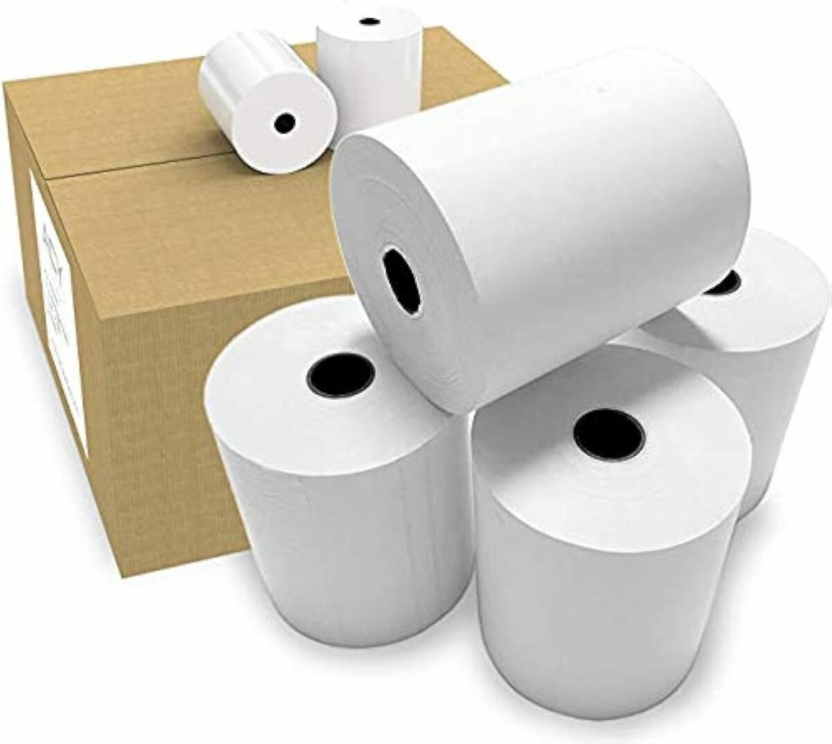 Thermal Receipt roll 80mm X 80 mm ( 50 pieces )