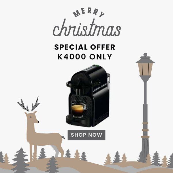 Coffee machine Xmas promo