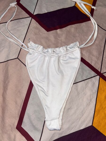 Culotte Bikini Blanc Chic