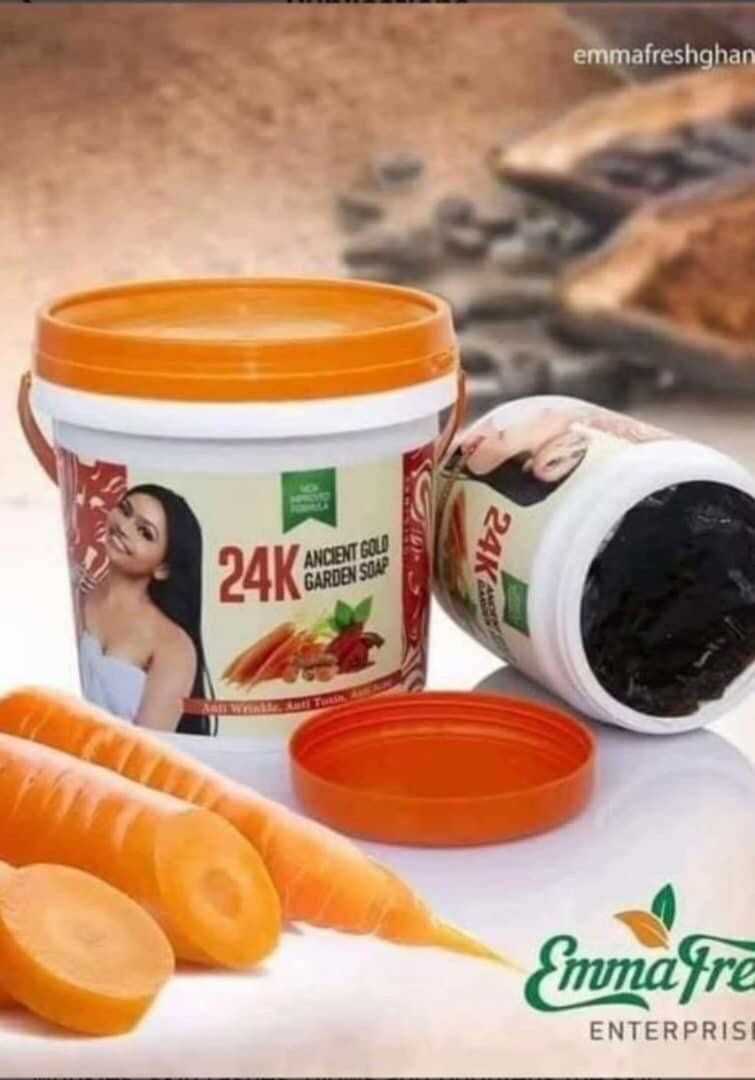 Savon Debbitone , savon 24k du Ghana