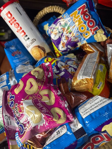 Panier Cadeau Snacks Variés