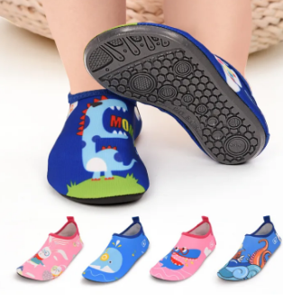 Water Shoes Non-Slip Quick Dry Swim Barefoot Beach Aqua Pool Socks for Boys & Girls Toddler Swim Water Shoes Non-Slip Quick Dry Barefoot Aqua Pool Socks Shoes 