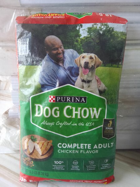 Purina dog chow 18.5 pounds