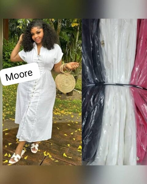 Lovely maxi dress available in white