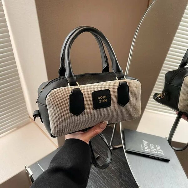 Sac à main élégant en toile