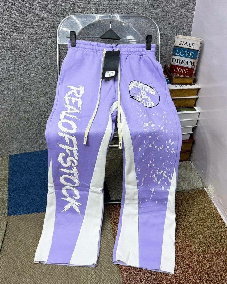 Pantalon Jogging Violet Tendance