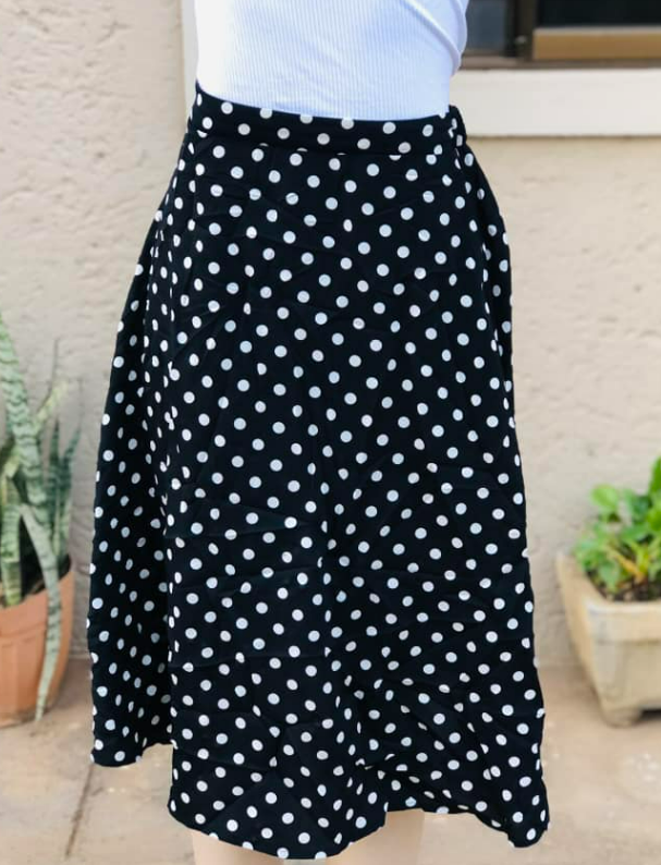 Good quality silk skirt