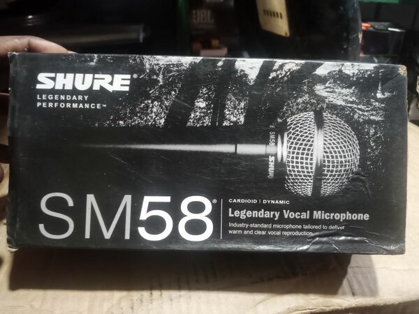 Microphone vocal Shure SM58