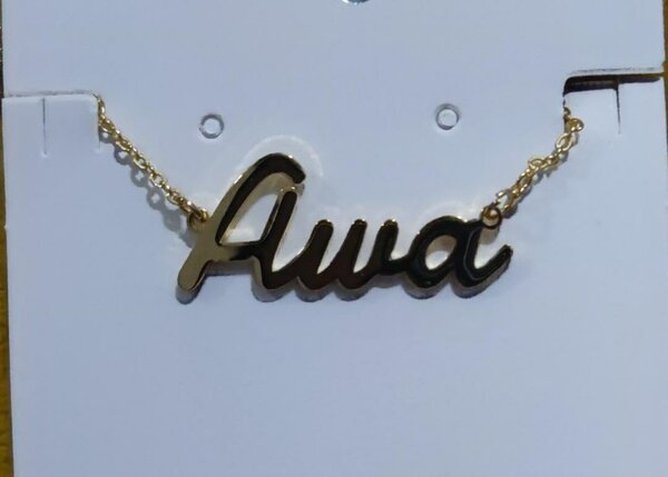 Collier Personnalisé Awa