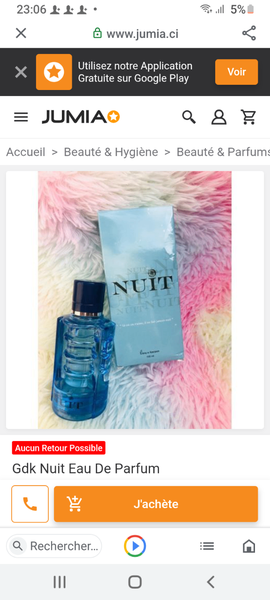 Parfum GDK Nuit Intense