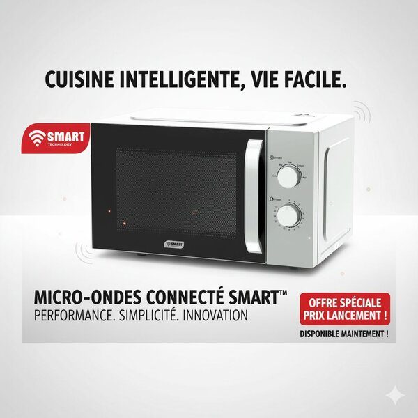 Micro-ondes connecté SMART