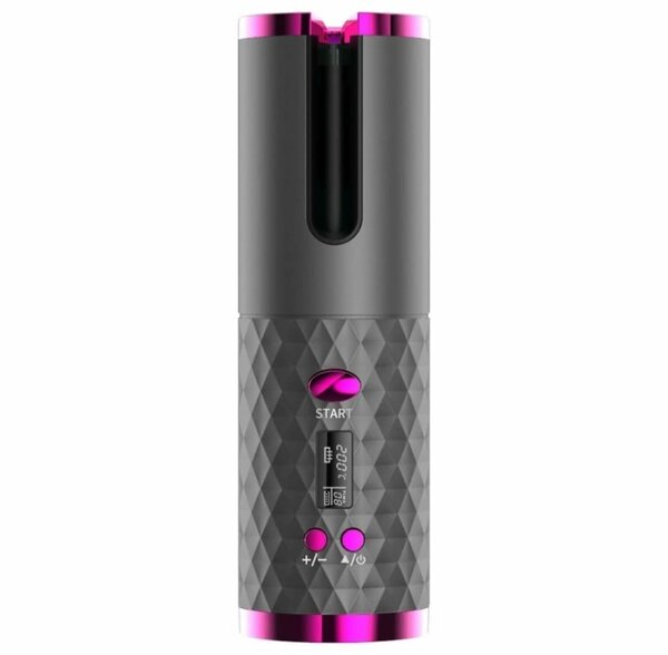 Fer à friser et à boucler en céramique rechargeable et autom