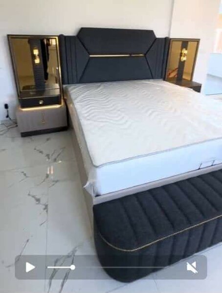 Lit capitonnée 2 places