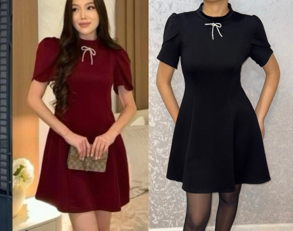 Универсальное укороченное платье, размер смл