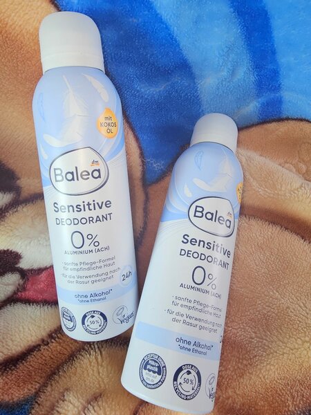 Déodorant Balea Sensitive 0%