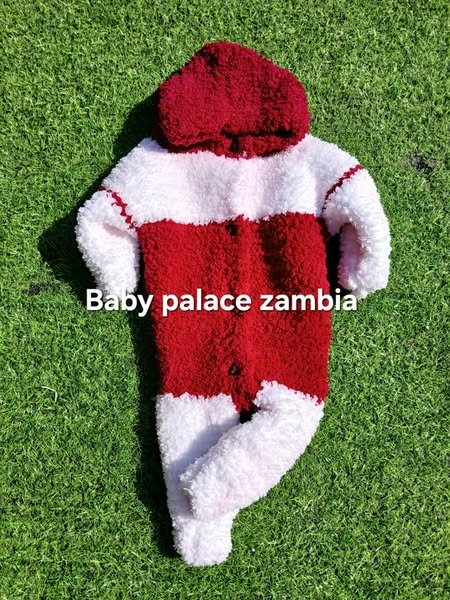 Crochet fleece romper 