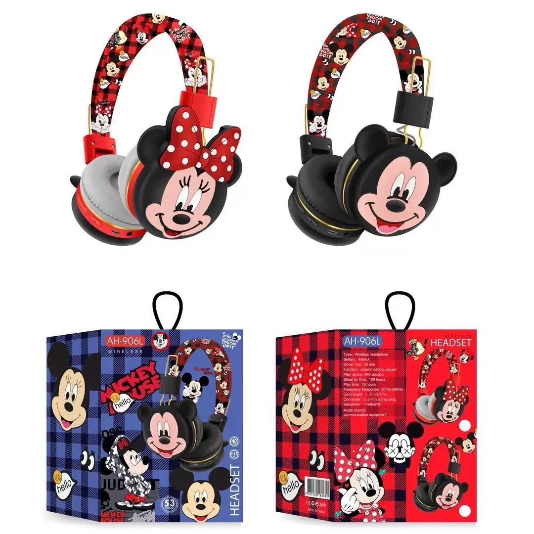 Casque Bluetooth Mickey et Minnie