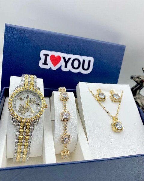 Ensemble Bijoux et Montre